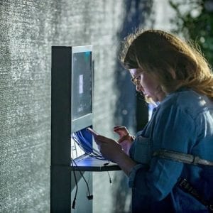 uber charging stations video screen rental coachella woman
