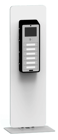 6 chamber locker charging station