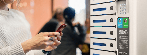 Secure charging Locker Kiosk