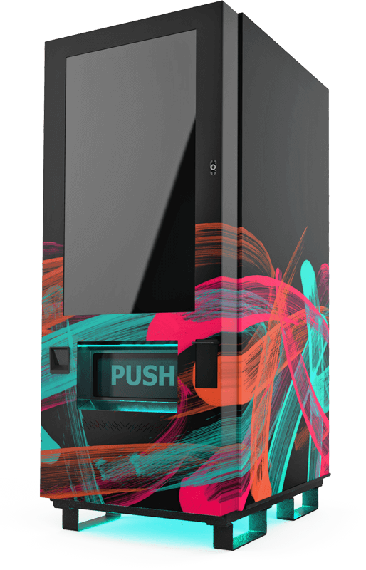 vendx xl original interactive vending machine touchless branded