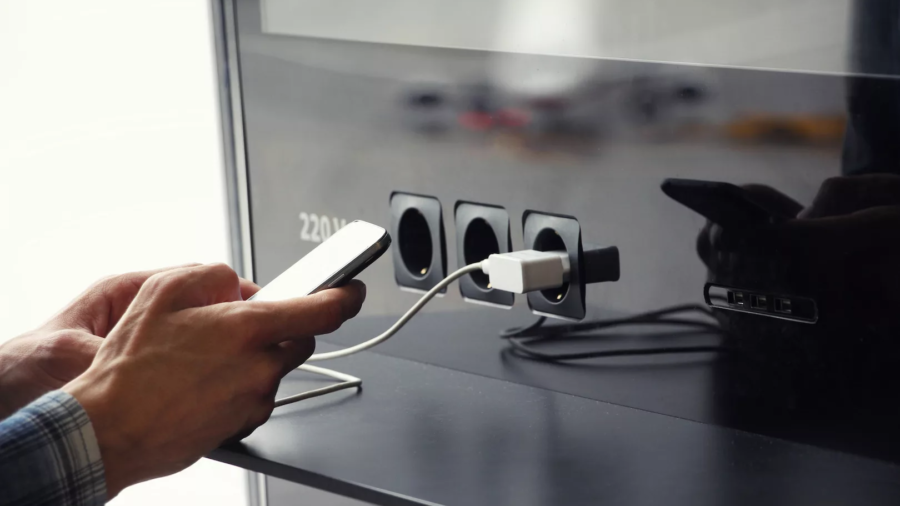 Where are powerful charging stations used